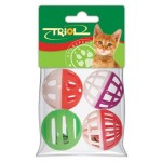 Набор игрушек для кошек Triol мяч мышь шар (kastd) Набор игрушек для кошек Triol мяч мышь шар (kastd)
