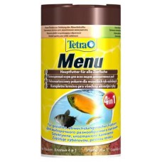 Корм для рыб Tetra Menu мелкие хлопья 4в1, 100 г (kastd) в магазинах Ашан