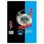 Наполнитель для кошачьего туалета Brava минеральный впитывающий, 7 л (kastd)