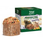 Лакомство для грызунов Triol в пеньке с фруктами, 70 г (kastd)