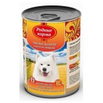 Консервы для собак Родные корма Мясное ассорти в желе по-боярски, 970 г (kastd)