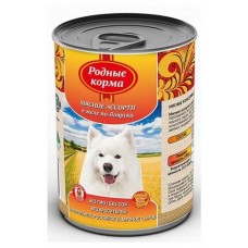 Консервы для собак Родные корма Мясное ассорти в желе по-боярски, 970 г (kastd) в магазинах Ашан