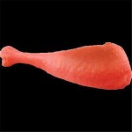 Игрушка для собак Зооник куриная ножка, 85 мм (kastd)