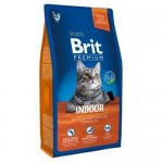 Сухой корм для кошек живущих дома Brit Premium курица печень, 800 г (kastd)