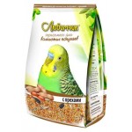Корм для попугаев Любимчик зерносмесь с орехами, 500 г (kastd) Корм для попугаев Любимчик зерносмесь с орехами, 500 г (kastd)