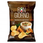 Чипсы БОН ЖОРНО лисички по-милански, 80г