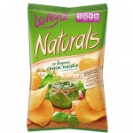 Чипсы картофельные НАТУРАЛС cо вкусом соуса песто, 100г