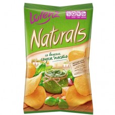 Чипсы картофельные НАТУРАЛС cо вкусом соуса песто, 100г в магазинах Авоська