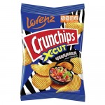 Чипсы Кранчипс Икс-Кут ЛОРЕНЦ рифленые, чака, лака, 70г