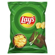 Чипсы ЛЕЙЗ молодой зеленый лук, 70г в магазинах Авоська