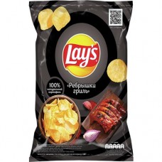Чипсы ЛЕЙЗ ребрышки гриль, 140г в магазинах Авоська