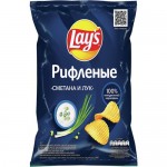 Чипсы ЛЕЙЗ сметана лук, 140г Чипсы ЛЕЙЗ сметана лук, 140г