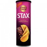 Чипсы ЛЕЙЗ Стакс ароматные ребрышки барбекю, 140г Чипсы ЛЕЙЗ Стакс ароматные ребрышки барбекю, 140г