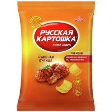 Чипсы РУССКАЯ КАРТОШКА жареная курица, 50г в магазинах Авоська