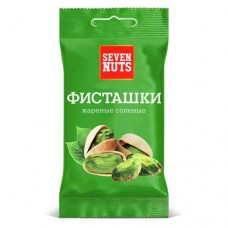Фисташки СЕВЕН НАТС жареные, соленые, 50г в магазинах Авоська