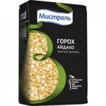 Горох Айдахо МИСТРАЛЬ желтый колотый, 500г