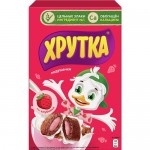 Готовый завтрак ХРУТКА подушечки клубничные, 220г