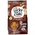 Гранола ЛАКИ ЗЛАКИ фундук, с молочным шоколадом, 750г
