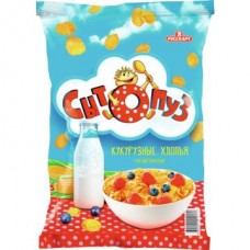 Хлопья кукурузные СЫТОПУЗ 300г в магазинах Авоська