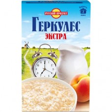 Хлопья овсяные Геркулес РУССКИЙ ПРОДУКТ экстра, быстрого приготовления, 1кг в магазинах Авоська