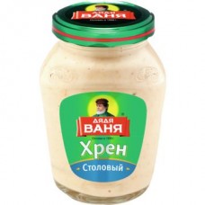 Хрен ДЯДЯ ВАНЯ столовый, 140г в магазинах Авоська