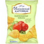КартофельМОСКОВСКИЙ ХРУСТЯЩИЙ рифленый со вкусом маринованных томатов, 60г