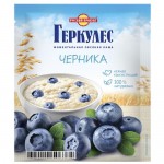 Каша овсяная Геркулес РУССКИЙ ПРОДУКТ черника, 35г Каша овсяная Геркулес РУССКИЙ ПРОДУКТ черника, 35г