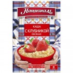 Каша овсяная НАЦИОНАЛЬ с клубникой, 240г Каша овсяная НАЦИОНАЛЬ с клубникой, 240г