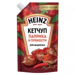 Кетчуп ХАЙНЦ паприка и пряности, дой-пак, 320г