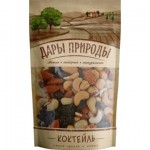 Коктейль ДАРЫ ПРИРОДЫ смесь орехов и изюма, 150г