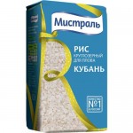 Крупа Рис МИСТРАЛЬ Кубань для плова, 900г