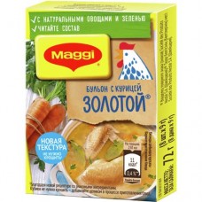Кубик МАГГИ золотой бульон с курицей, 72г в магазинах Авоська