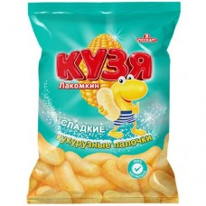 Кукурузные палочки КУЗЯ ЛАКОМКИН с сахарной пудрой, 100г в магазинах Авоська