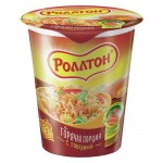 Лапша РОЛЛТОН на домашнем бульоне с говядиной, 70г