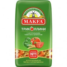 Макаронные изделия МАКФА спирали, триколлини, 450г в магазинах Авоська