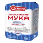 Мука пшеничная СТАРООСКОЛЬСКАЯ хлебопекарная, 2кг