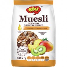 Мюсли ОГО запеченные с тропическими фруктами, 350г в магазинах Авоська