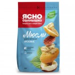 Мюсли ЯСНО СОЛНЫШКО запеченные, ореховые, 300г