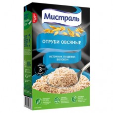 Отруби МИСТРАЛЬ овсяные, 400г в магазинах Авоська