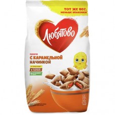 Подушечки ЛЮБЯТОВО с карамельной начинкой, 220г в магазинах Авоська