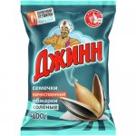 Семечки ДЖИНН подсолнечника, жаренные, соленые, Солнечный великан, 100г