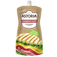 Соус АСТОРИЯ сэндвич, на основе растительных масел, 200г в магазинах Авоська