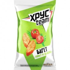 Сухарика ХРУСТИМ багет, томат и зелень, 60г в магазинах Авоська