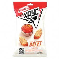 Сухарики ХРУСТИМ багет, красная икра, 60г в магазинах Авоська