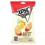 Сухарики ХРУСТИМ багет сырное ассорти, 60г Сухарики ХРУСТИМ багет сырное ассорти, 60г