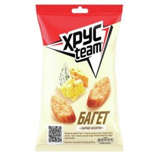 Сухарики ХРУСТИМ багет сырное ассорти, 60г в магазинах Авоська