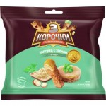 Сухарики ТРИ КОРОЧКИ холодец и хрен + соус горчичный, 60г Сухарики ТРИ КОРОЧКИ холодец и хрен + соус горчичный, 60г