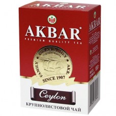 Чай АКБАР черный, цейлон, 100г в магазинах Авоська