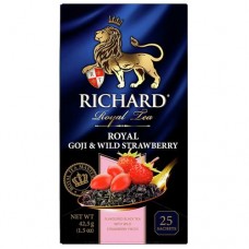 Чай черный РИЧАРД ягоды годжи, земляника в магазинах Авоська