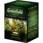 Чай ГРИНФИЛД черный, Блюберри Форест